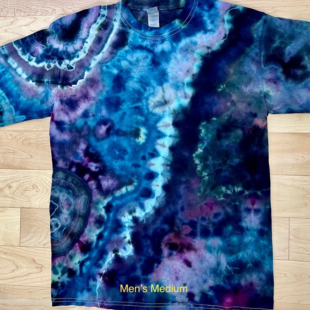 Nebula Geode Hand Dyed Medium LS T shirt